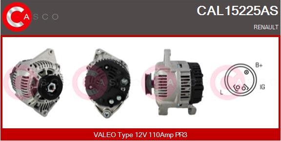 Casco CAL15225AS - Ģenerators autospares.lv