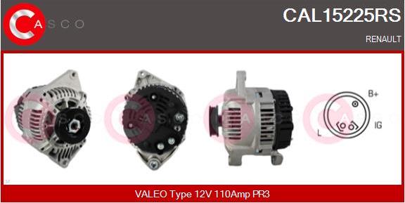 Casco CAL15225RS - Ģenerators autospares.lv