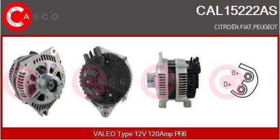 Casco CAL15222AS - Ģenerators www.autospares.lv