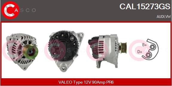 Casco CAL15273GS - Ģenerators www.autospares.lv