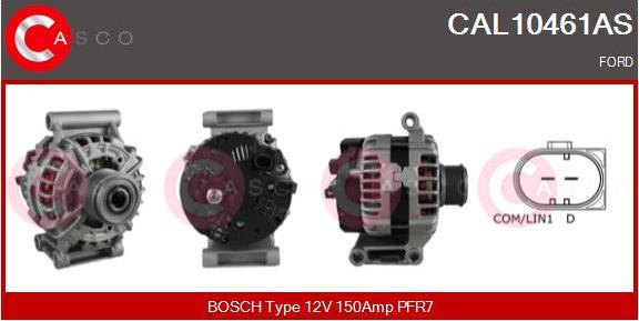 Casco CAL10461AS - Alternator www.autospares.lv