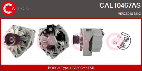 Casco CAL10467AS - Ģenerators autospares.lv