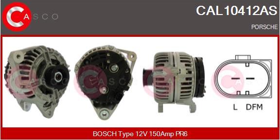 Casco CAL10412AS - Ģenerators www.autospares.lv