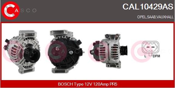 Casco CAL10429AS - Ģenerators autospares.lv