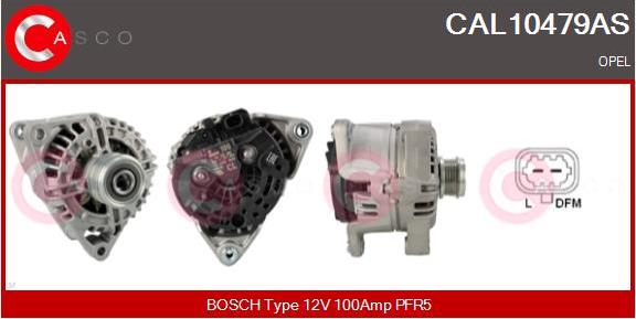 Casco CAL10479AS - Alternator www.autospares.lv