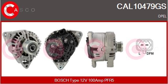 Casco CAL10479GS - Alternator www.autospares.lv