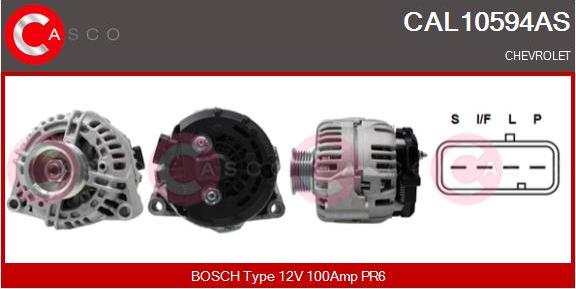 Casco CAL10594AS - Ģenerators autospares.lv