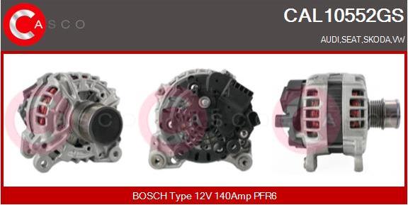 Casco CAL10552GS - Ģenerators autospares.lv