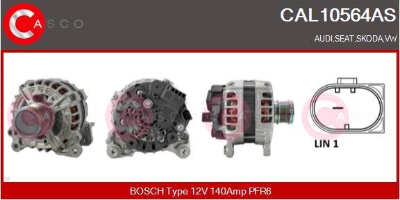 Casco CAL10564AS - Ģenerators autospares.lv