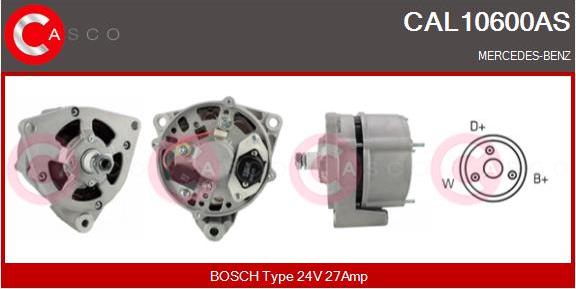 Casco CAL10600AS - Ģenerators autospares.lv