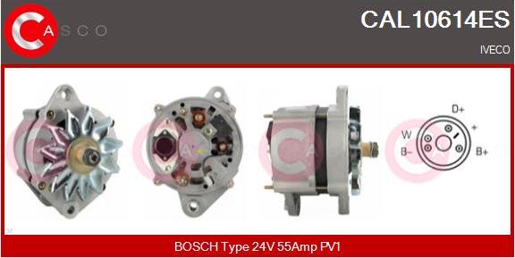 Casco CAL10614ES - Alternator www.autospares.lv