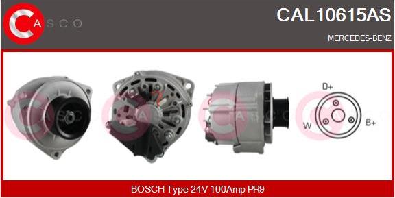 Casco CAL10615AS - Ģenerators autospares.lv