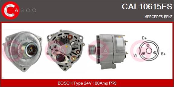 Casco CAL10615ES - Ģenerators autospares.lv