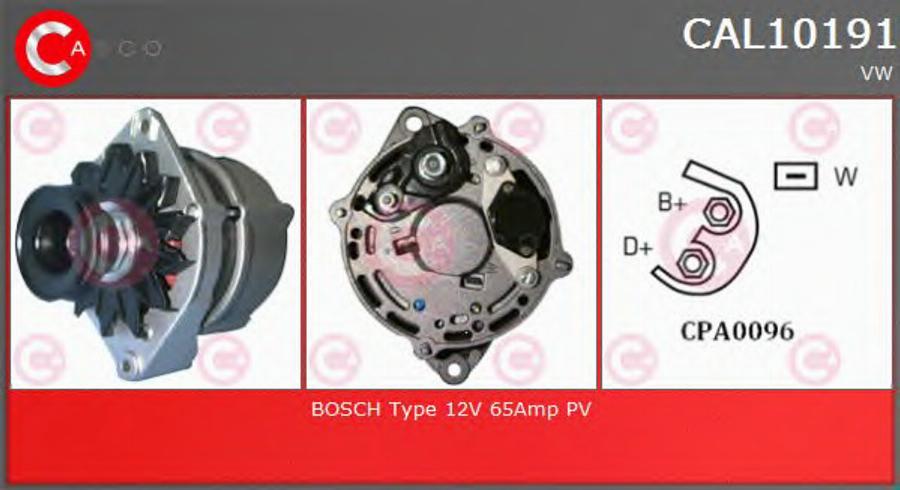 Casco CAL10191 - Ģenerators autospares.lv