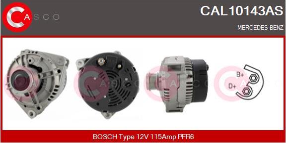 Casco CAL10143AS - Ģenerators autospares.lv