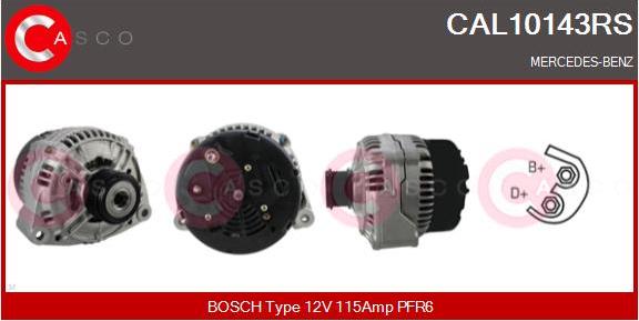 Casco CAL10143RS - Ģenerators autospares.lv