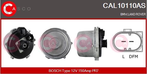 Casco CAL10110AS - Генератор www.autospares.lv