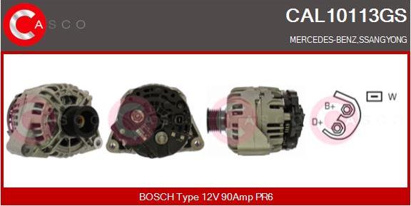 Casco CAL10113GS - Ģenerators autospares.lv