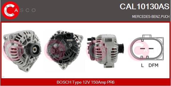 Casco CAL10130AS - Ģenerators autospares.lv