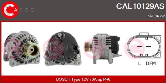 Casco CAL10129AS - Alternator www.autospares.lv