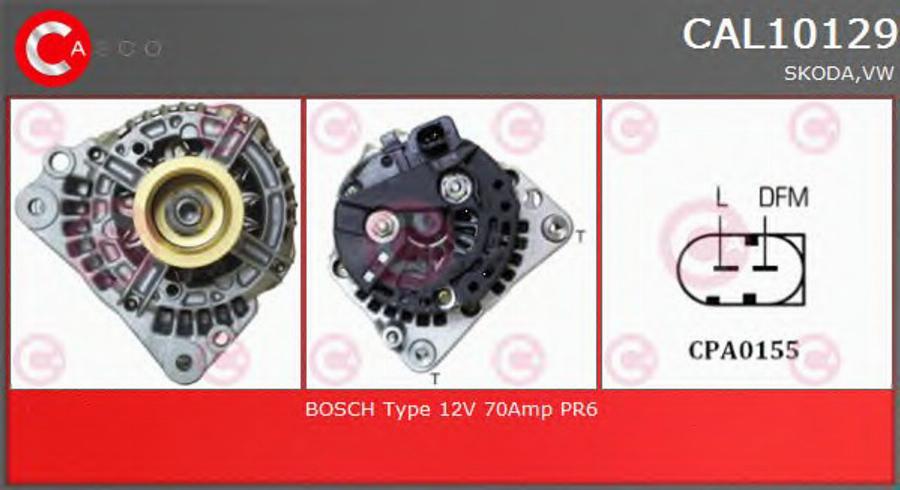 Casco CAL10129 - Alternator www.autospares.lv