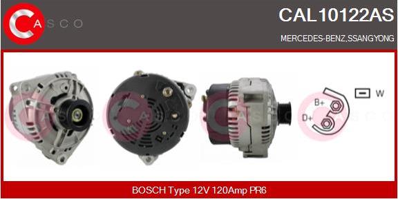 Casco CAL10122AS - Ģenerators autospares.lv