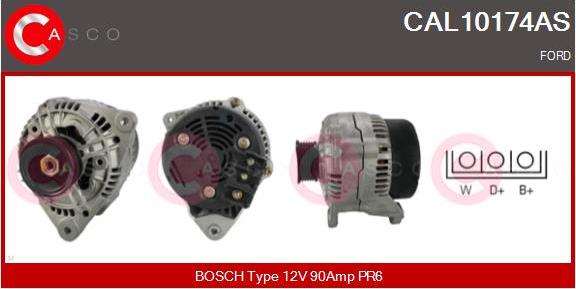 Casco CAL10174AS - Alternator www.autospares.lv