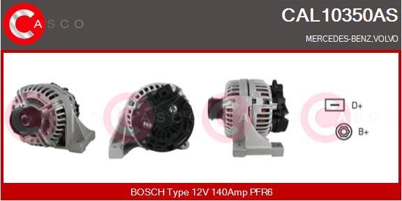 Casco CAL10350AS - Ģenerators autospares.lv