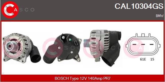 Casco CAL10304GS - Ģenerators autospares.lv