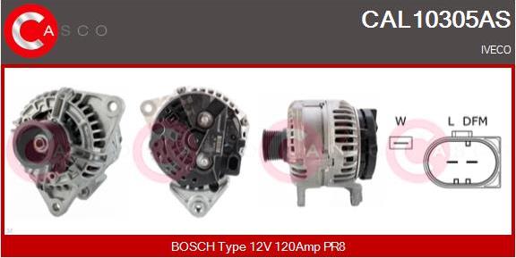 Casco CAL10305AS - Ģenerators autospares.lv