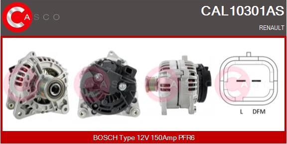 Casco CAL10301AS - Ģenerators autospares.lv