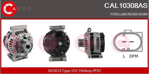 Casco CAL10308AS - Alternator www.autospares.lv