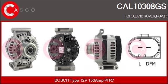 Casco CAL10308GS - Alternator www.autospares.lv