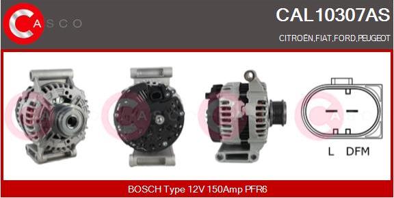 Casco CAL10307AS - Alternator www.autospares.lv