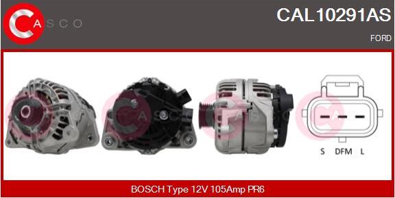 Casco CAL10291AS - Ģenerators www.autospares.lv