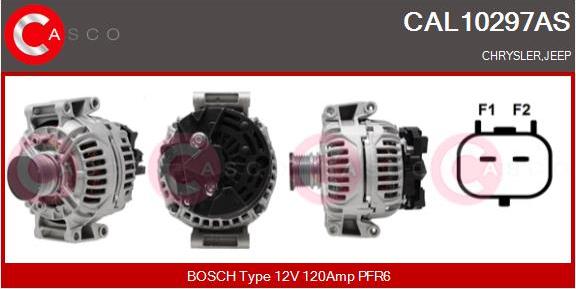 Casco CAL10297AS - Alternator www.autospares.lv