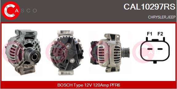 Casco CAL10297RS - Alternator www.autospares.lv