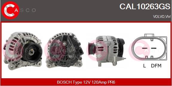 Casco CAL10263GS - Ģenerators autospares.lv