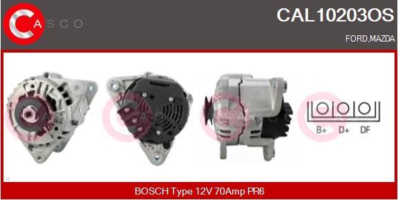 Casco CAL10203OS - Ģenerators www.autospares.lv