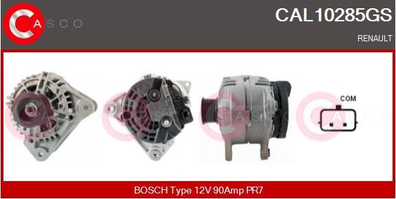 Casco CAL10285GS - Генератор www.autospares.lv