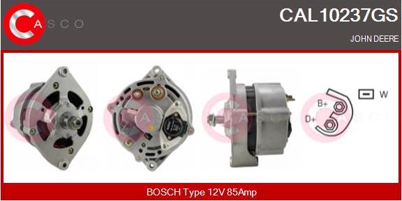 Casco CAL10237GS - Alternator www.autospares.lv