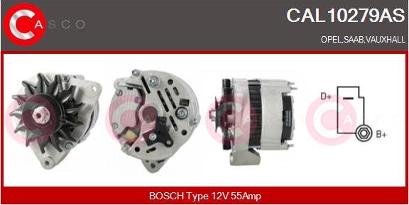 Casco CAL10279AS - Ģenerators autospares.lv