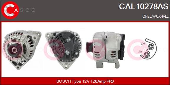 Casco CAL10278AS - Ģenerators www.autospares.lv