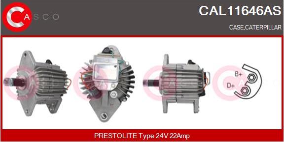 Casco CAL11646AS - Ģenerators autospares.lv