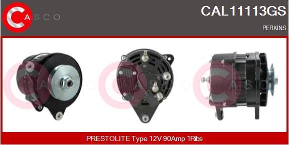 Casco CAL11113GS - Alternator www.autospares.lv