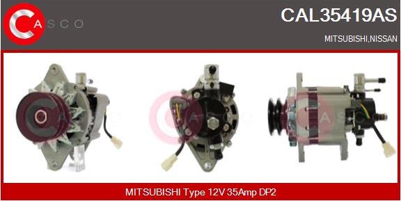 Casco CAL35419AS - Ģenerators autospares.lv