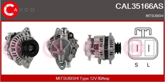 Casco CAL35166AS - Ģenerators autospares.lv