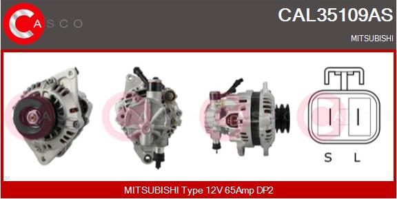 Casco CAL35109AS - Ģenerators autospares.lv