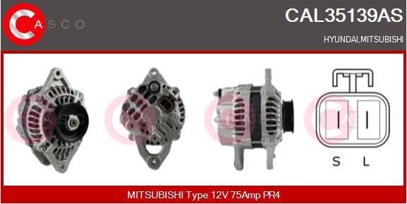 Casco CAL35139AS - Ģenerators autospares.lv