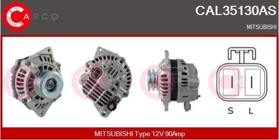 Casco CAL35130AS - Ģenerators autospares.lv